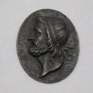 Berlin Iron Cameo, Early 19th Century