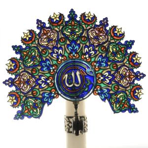 Candle Screen Vermeil Plique à Jour Georg Adam Scheid Islamic Decor