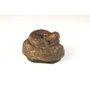 A Trompe-l'oeil Snuffbox In The Shape Of A Dog’s Faeces, Made Of Papier Mâché 