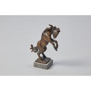 Renée Sintenis (1888 - 1965) Bronze Sculpture Of A Rearing Pony