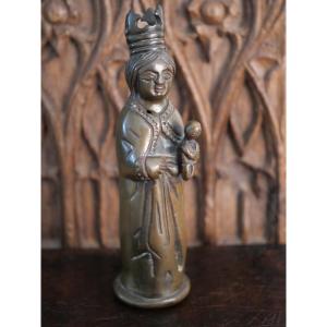 Bronze Virgin And Child – Late 15th / Early 16th Century