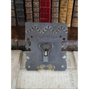 Gothic Wrought Iron Chest Lock – Germany, Early 16th Century, High Period