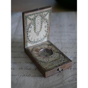 Pocket Diptych Sundial - Scientific Instrument - Louis XVI Period - 18th Century