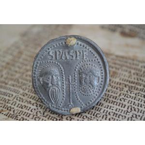 Medieval Papal Bull In Lead By Pope Innocent IV (1243-1254) 13th Century