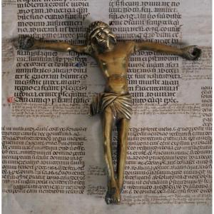 German Bronze Christ - Late 15th / Early 16th Century - Medieval, Gothic, Middle Ages