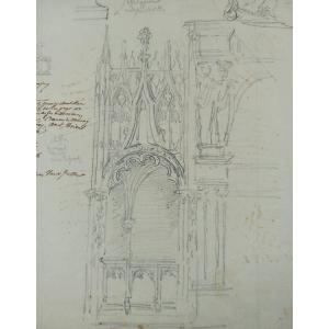 Architectural And Archaeological Study Of The Tomb Of The Duke Of Brézé, Rouen Cathedral