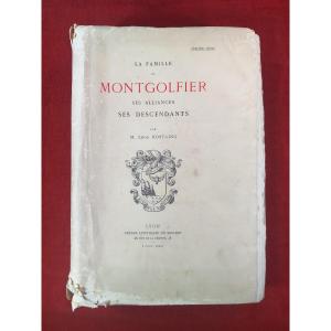 Rostaing Genealogy Book Montgolfier Family 1933 Saffroy Nobility