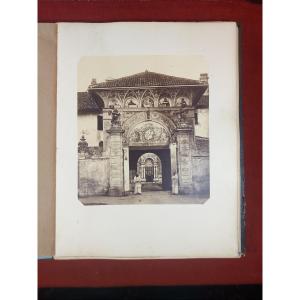 Souvenir Of The Charterhouse Of Pavia Italy Album Of Photographs Ca1870 18 Plates