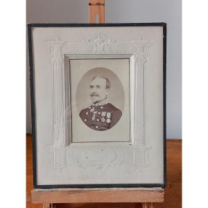 Portrait Admiral Henri Rieunier Castelsarrasin 1833 - Albi 1918 Tarn Garonne Graziani Bastia