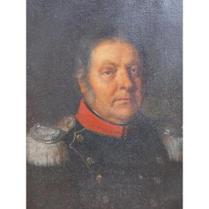 Portrait Of A Light Infantry Officer Of The French Army, First Empire Period