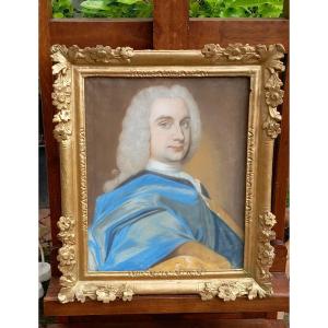 Portrait Of Blaise-françois De Larroque Lord Of Molas Councilor Parliament Toulouse Pastel