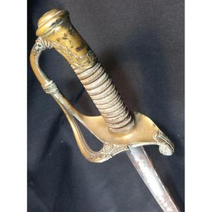 Army Officer's Sabre, Manufacturer Undetermined, Early 19th Century