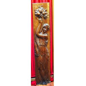 Horn Of Plancy, Wooden Bas-relief