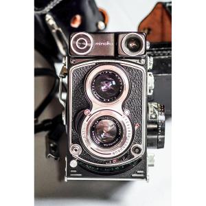 Minolta Autocord Camera, Medium Format