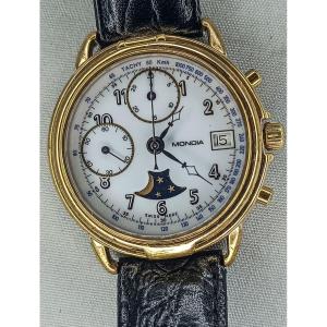 Mondia Chronograph, Moon Phase