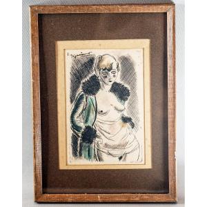 André Dignimont 1891 - 1965 Etching