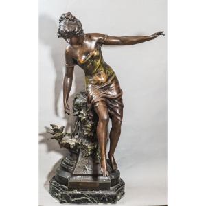 François Moreau "les Fauvettes" Regulate On Marble N III