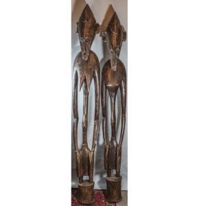Deblé Couple, Sénoufo, Ivory Coast