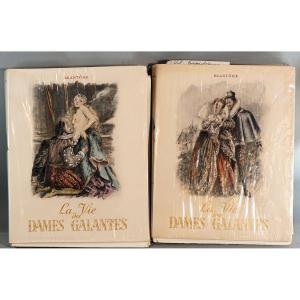 Curiosa - Brantôme The Lives Of Gallant Ladies, 2 Volumes. Illus: Pe Bécat