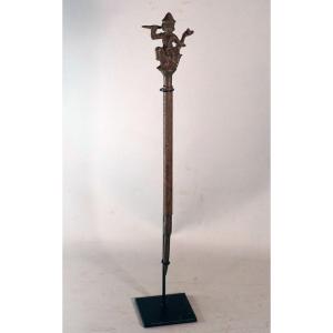 Burmese Tattoo Needle. Bronze.
