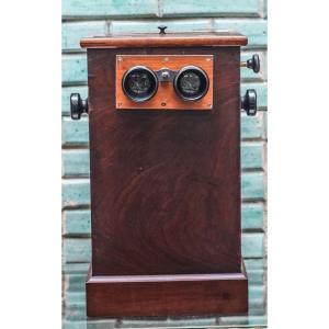 Stereoscopic Terminal For 50 Glass Or Cardboard Plates, 8.5 X 17 Cm