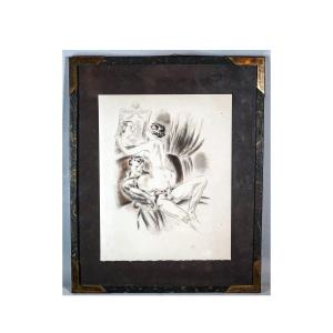 Rojan, Erotic Engraving