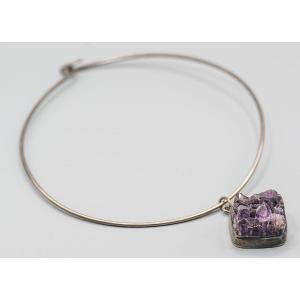 Bent Knudsen, Amethyst Silver Choker