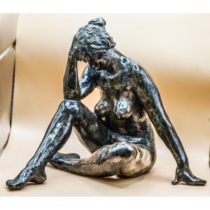 Bourron Marie-jo, Pensive Nude Woman