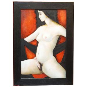 Georges Braem, Erotic, Woman With Penis