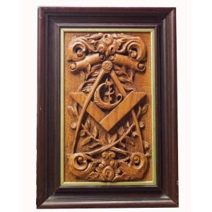 Framed Woodwork Franc-maconnerie