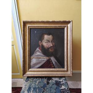 Presumed Portrait Of Frederick III The Wise, Oil On Canvas, 18th Century School