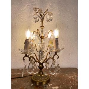 Large Bronze Girandole In The Louis XVI Style, 20th Century