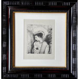 Odilon Redon, Behold The Good Goddess, The Indeeene Of The Mountains