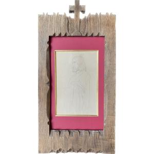 Paul Flandrin, étude d'Apôtre, église Saint Vincent De Paul, Paris