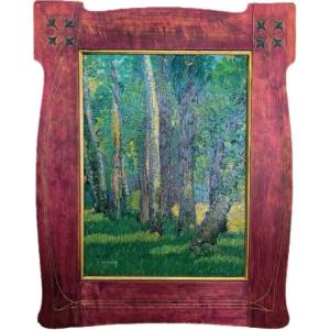 Birches - Alsatian Symbolist