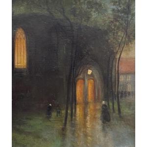 Belgian School - Church Entrance