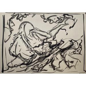 Victor Prouvé - Abstract Study Of A Woman