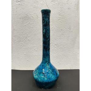 Large Vintage Turquoise Soliflor, 1960s