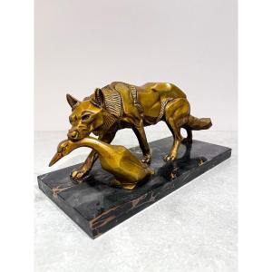 Art Deco Bronze By Irenée Rochard