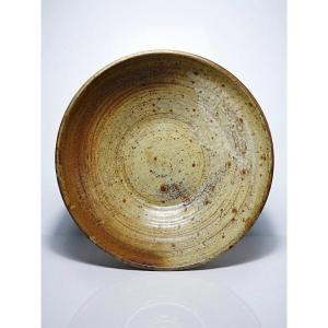 Large Stoneware Fruit Bowl From Puisaye, 20th Century, Attributed To Jean-pierre Prudhomme