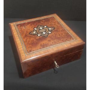 Napoleon III Period Inlaid Box