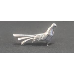 12 Animal-themed Chrome-plated Metal Knife Rests Inspired By E.m. Sandoz.