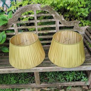 Pair Of Large Lampshades