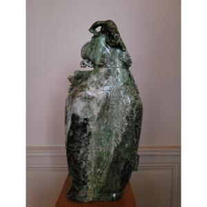 Large Hard Stone Vase