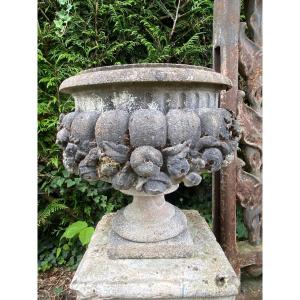 Stone Basin 20th Century Carved Stone