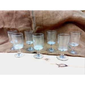 Set Of Bistro / Tavern Glasses – 19th Century