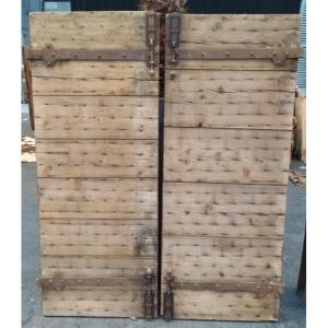 Pair Of Chalet Shutters 