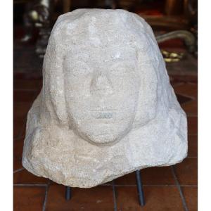 Stone Head, Gallo-roman Period