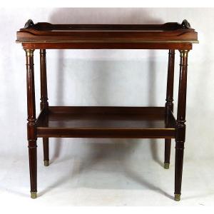 Louis XVI Style Mahogany Servant, Early 20th Century