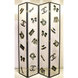 Chanel Screen "chanel Paris Boutique", 1980